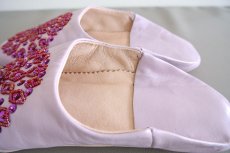 画像5: バブーシュ・スパンコール（薄紫×赤紫）22〜25センチ　メール便可・ラッピング無料 (5)