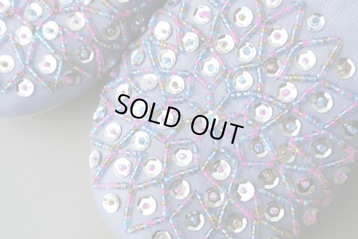 画像3: バブーシュ・スパンコール（薄紫×MIX）メール便可・ラッピング無料 (3)