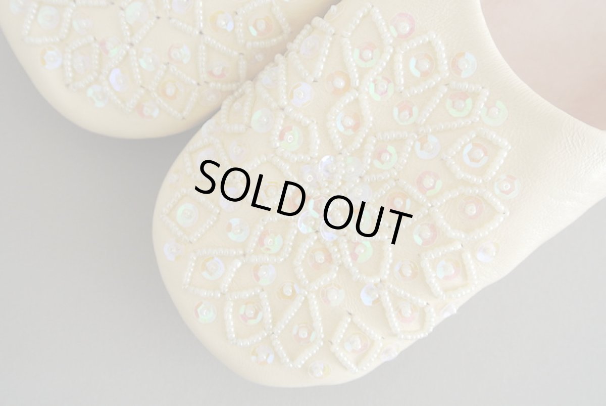 画像3: バブーシュ・スパンコール（クリーム ）メール便可・ラッピング無料 (3)