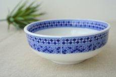 画像5: コセマボウル：ゼリージュ青（直径10.5cm）COCEMA　未使用　希少　モロッコ陶器 (5)