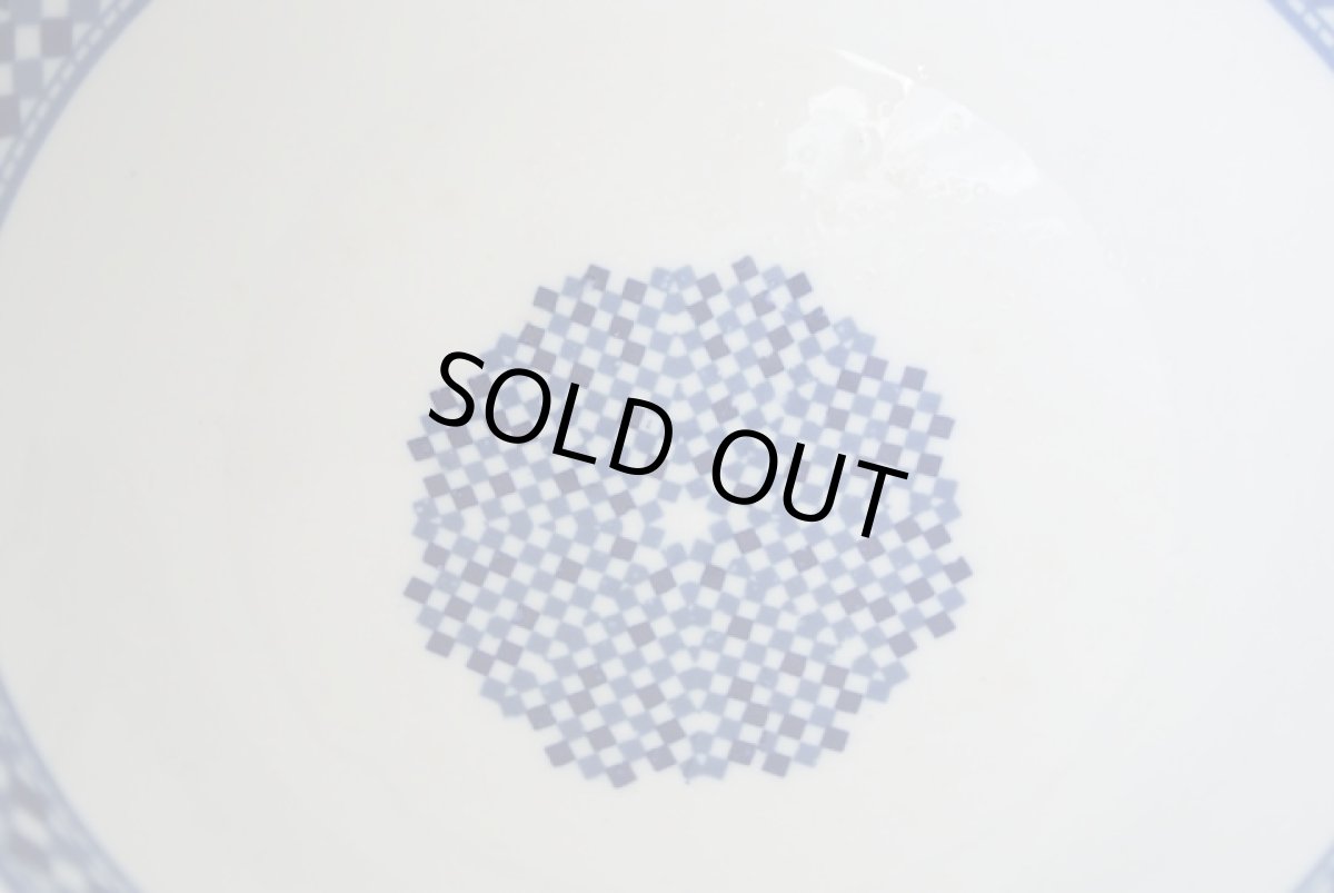 画像5: コセマボウル：青白タイル（直径12cm / ユーズド）COCEMA　希少　モロッコ陶器 (5)