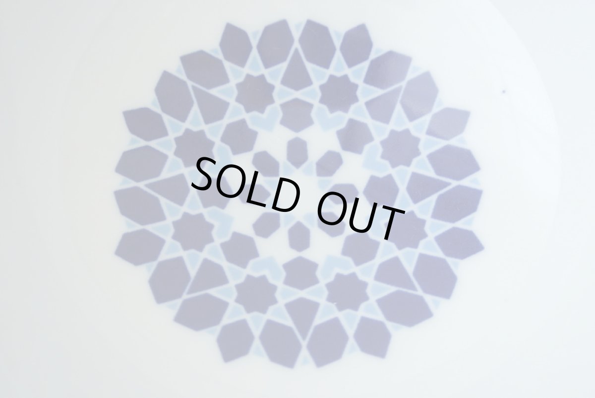 画像5: コセマボウル：青白ゼリージュ（直径12cm / ユーズド）COCEMA　希少　モロッコ陶器 (5)