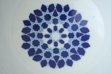 画像5: コセマボウル：青白ゼリージュ（直径12cm / ユーズド）COCEMA　希少　モロッコ陶器 (5)