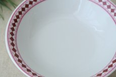 画像3: コセマボウル：タイル赤（直径14cm）COCEMA　未使用　希少　モロッコ陶器 (3)