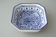 画像3: 陶製八角小鉢（チュニジアSLAMA製）　器　小物入れ (3)
