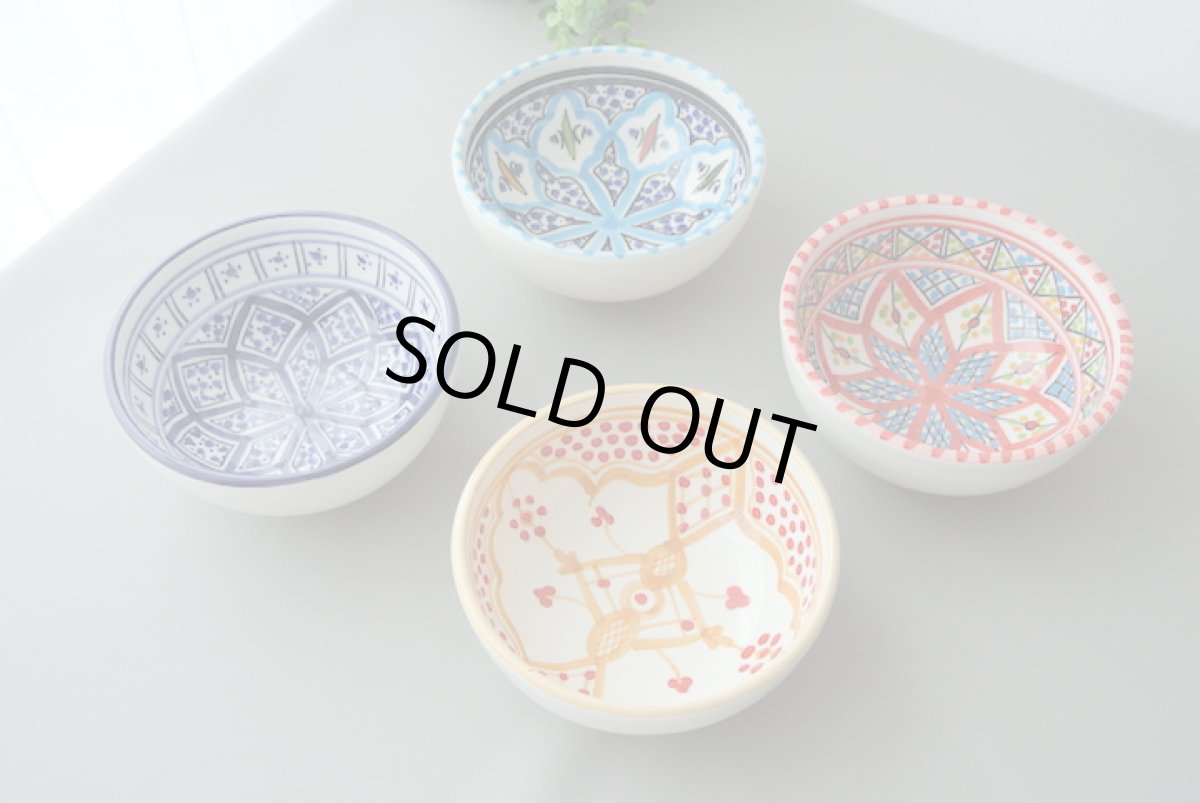 画像3: 陶製ボウル（チュニジアSLAMA製）カップ　椀 (3)