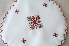 画像3: フェズ刺繍ポットつかみ ｜ポットミトン　鍋つかみ【メール便可】  (3)