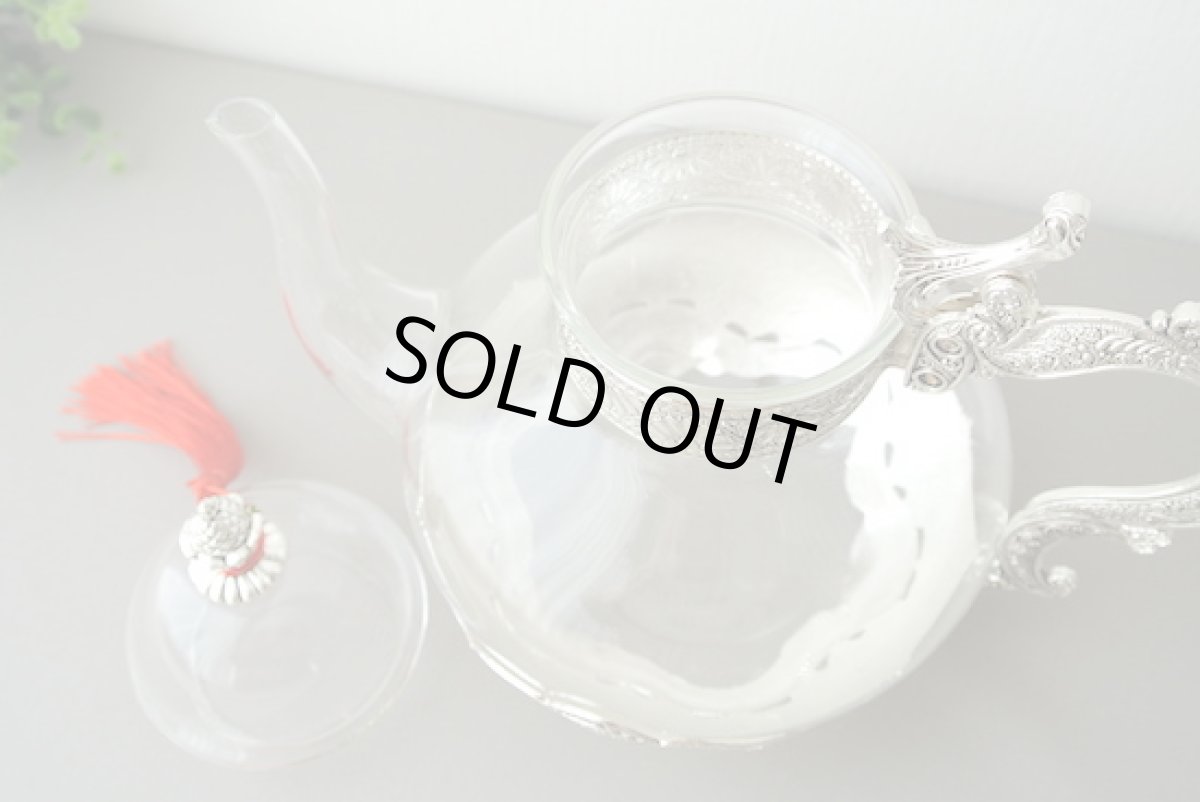 画像7: ガラスのティーポット|大サイズ(3-4人用) (7)