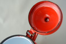 画像7: モロッコホーローティーポット（昭和レトロ風：赤）｜Mサイズ　600ml (7)