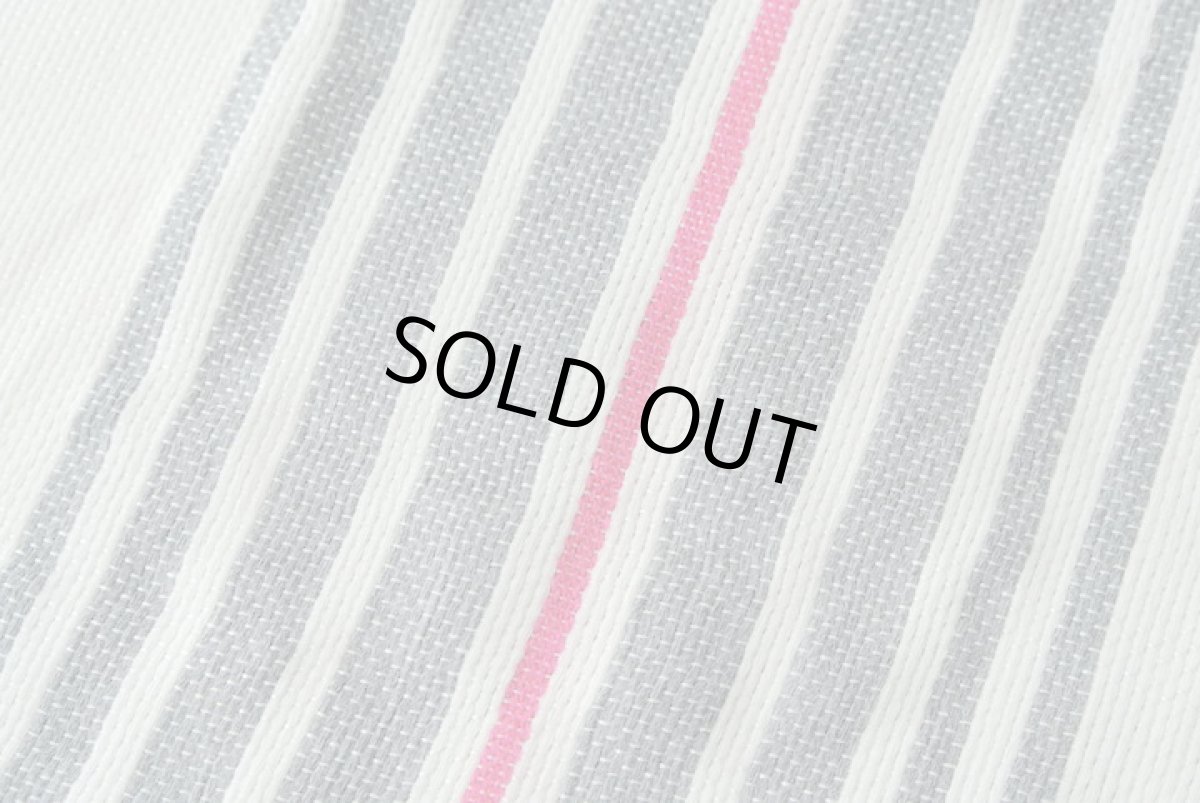 画像3: 【アウトレット】マルチクロス（ハマムタオル）｜グレー×ピンク (3)