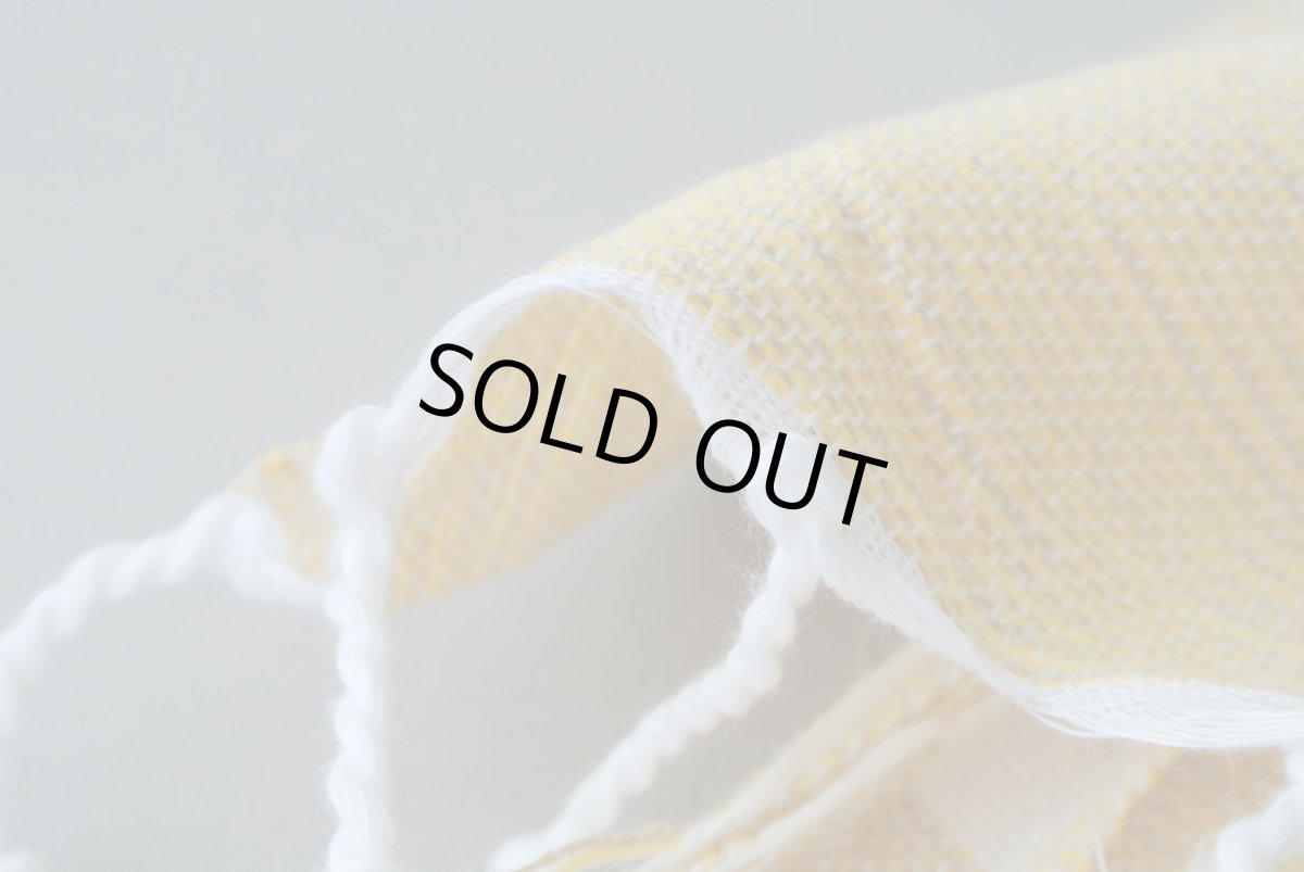 画像4: マルチクロス（ハマムタオル）｜イエロー (4)