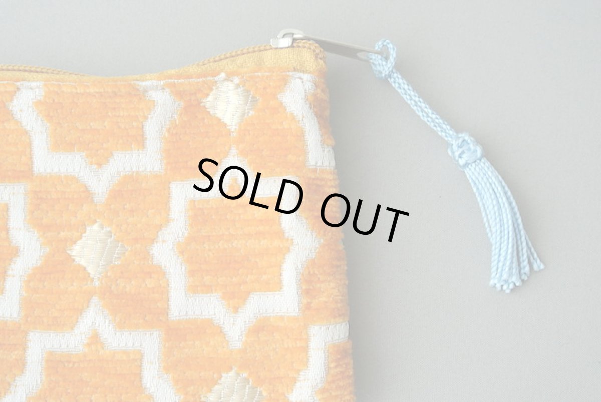 画像3: モロッコ布ポーチ｜ミニサイズ 【メール便可】　 (3)