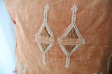 画像3: サブラ （カクタスシルク）クッションカバー・くすみオレンジ【メール便可】  (3)