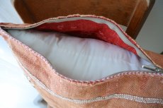 画像5: サブラ （カクタスシルク）クッションカバー・くすみオレンジ【メール便可】  (5)