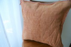 画像6: サブラ （カクタスシルク）クッションカバー・くすみオレンジ【メール便可】  (6)