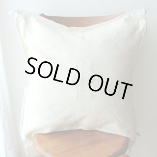 SALE】サブラ （カクタスシルク）クッションカバー・ベージュ【メール