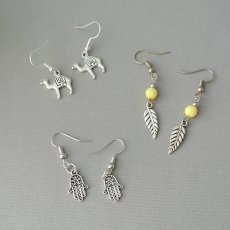 画像1: ピアス【メール便可】モロッコアクセサリー (1)