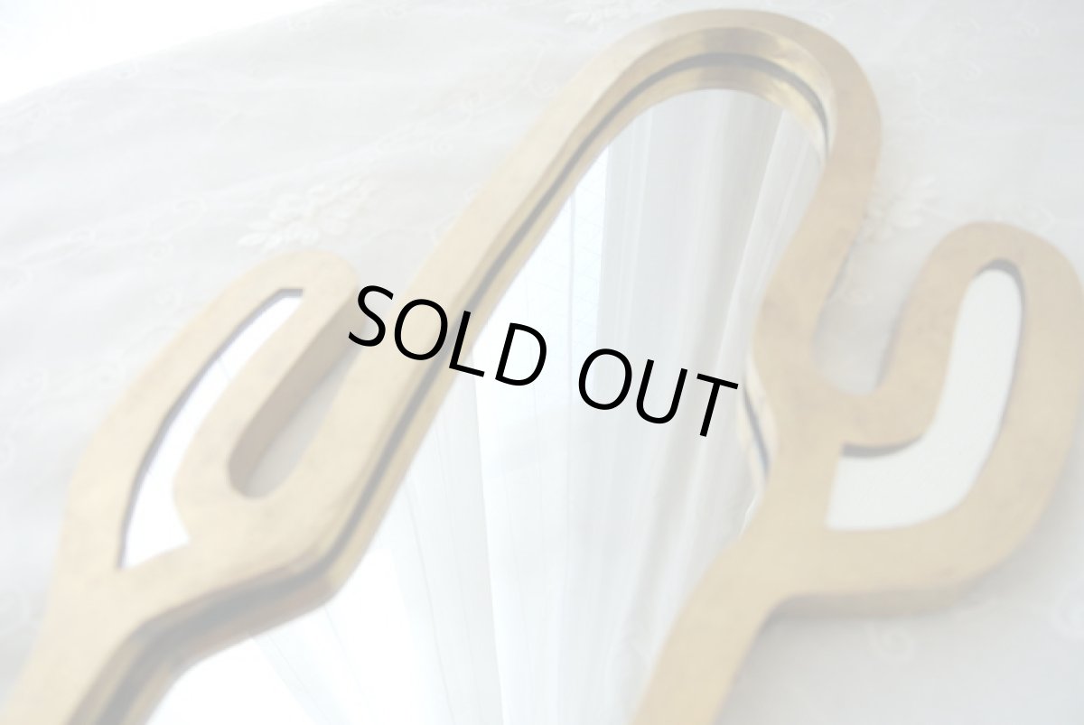 画像5: モロッコウォールミラー|サボテン・大サイズ(真鍮製) (5)