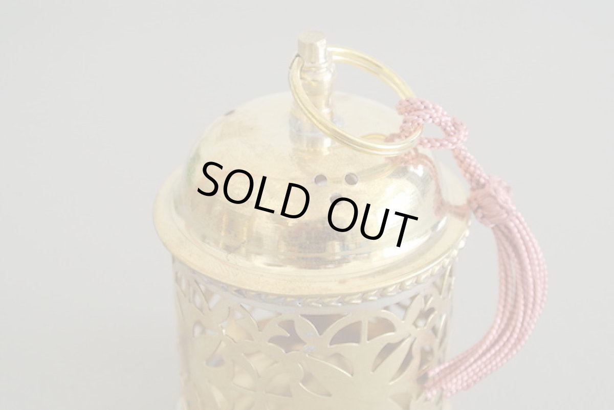 画像3: モロッコキャンドルホルダー・S|タッセル(ピンク) (3)