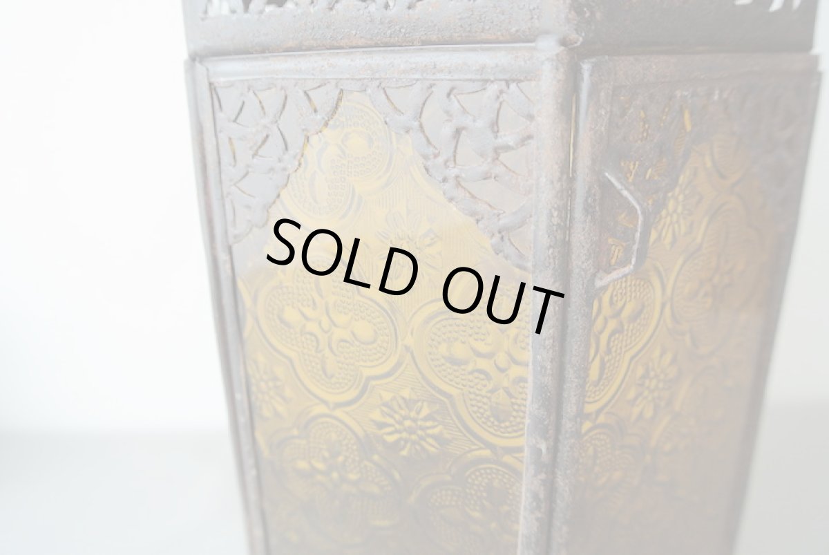 画像5: モロッコキャンドルランタン｜大きいサイズ・イエロー (5)