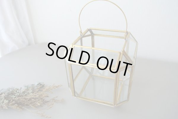 モロッコキャンドルランタン｜シンプル・中サイズ（真鍮製）