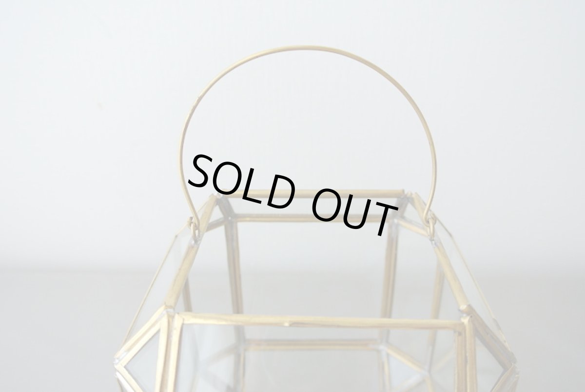 画像3: モロッコキャンドルランタン｜シンプル・中サイズ（真鍮製） (3)