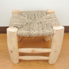 画像1: オレンジの木の椅子｜SSサイズ（ナチュラル） 花台 (1)