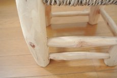 画像5: オレンジの木の椅子｜SSサイズ（ナチュラル） 花台 (5)