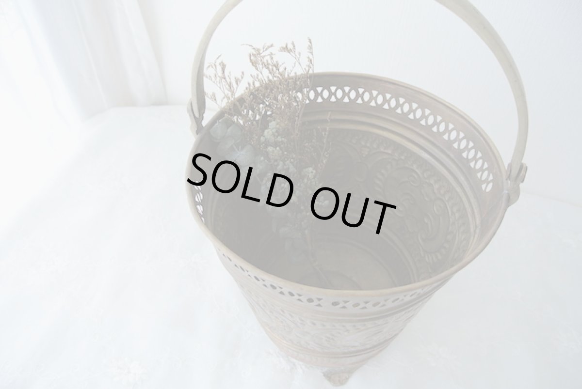 画像2: ハマムバケツ（ビンテージ）｜  鉢カバー　物入れ (2)