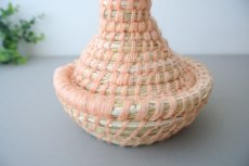 画像3: モロッコ蓋つきかご小物入れ・M　ベルベルバスケット　モロッコインテリア  (3)