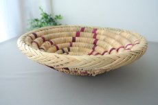 画像2: モロッコかご皿｜丸・柄 Mサイズ　小物入れ　フルーツかご (2)