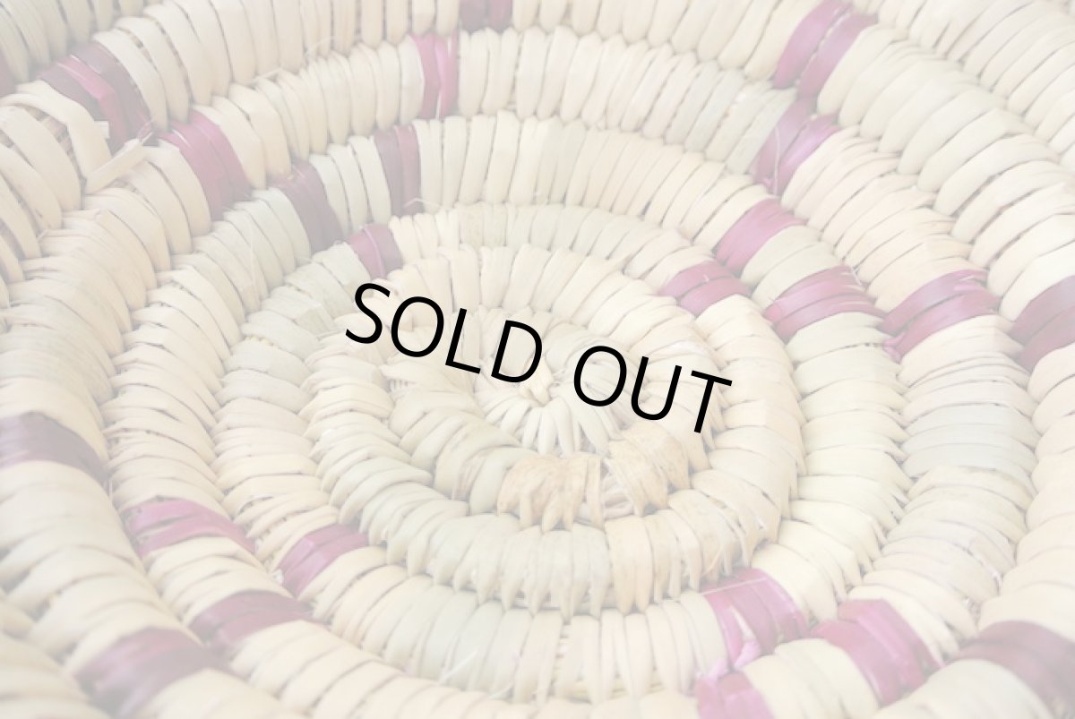 画像4: モロッコかご皿｜丸・柄 Mサイズ　小物入れ　フルーツかご (4)