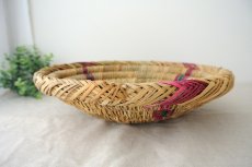 画像3: モロッコかご皿｜丸・柄 Mサイズ　小物入れ　フルーツかご (3)