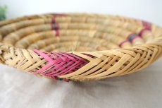 画像5: モロッコかご皿｜丸・柄 Mサイズ　小物入れ　フルーツかご (5)