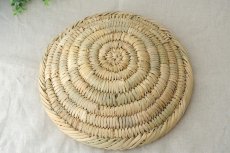 画像6: モロッコかご皿｜丸・無地 Mサイズ　小物入れ　フルーツかご (6)