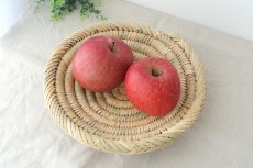 画像2: モロッコかご皿｜丸・無地 Mサイズ　小物入れ　フルーツかご (2)