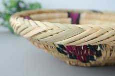画像5: モロッコかご皿｜丸・柄 Sサイズ　小物入れ　フルーツかご (5)