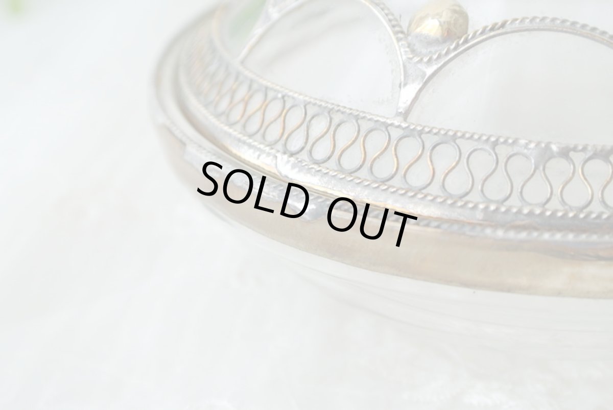 画像6: ガラスのタジン小物入れ｜メタル装飾付きB  (6)