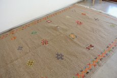 画像5: モロッコラグ ｜アフニフ M（グレー / 約156×102cm）一点もの　送料無料　良品 (5)