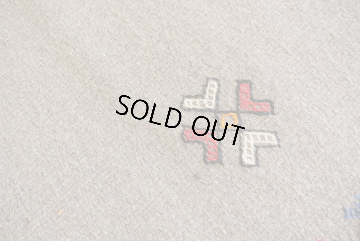 画像6: モロッコラグ ｜アフニフ M（グレー / 約156×102cm）エリアラグ　一点もの　送料無料　良品 (6)