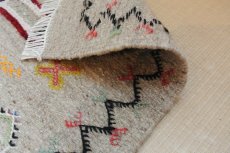 画像6: モロッコラグ ｜アフニフ SS（グレー / 約51×50cm）美品　玄関マット　一点もの (6)
