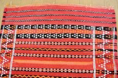 画像10: モロッコラグ｜ゼンモール（赤 / 約128×69cm） 送料無料　美品 (10)