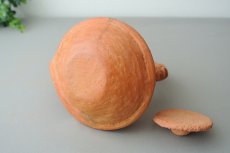 画像7: ベルベルリーフの水差し（素焼き） (7)