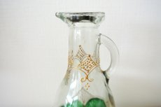 画像3: モロッコ手描きペイントの一輪挿し（グリーン） |　花瓶　水差し (3)