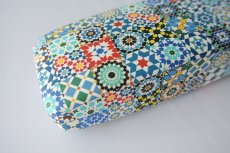 画像2: メガネケース（メガネ拭き付き） | モロッコタイル柄 (2)