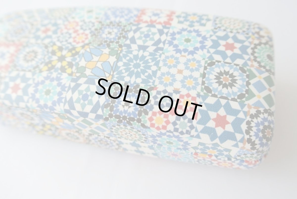 画像3: メガネケース（メガネ拭き付き） | モロッコタイル柄 (3)