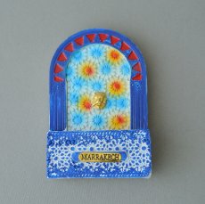 画像1: モロッコの水汲み場のマグネット (1)