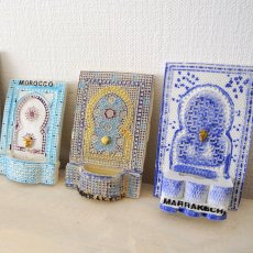 画像1: モロッコの水汲み場のマグネット (1)