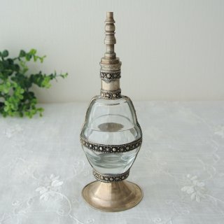 ガラスモロッコ香水瓶2個セット モロッコの香水瓶｜タイプB パフュームボトル