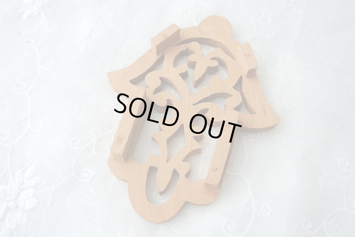 画像6: 木製ファティマの手トレーA　ソープディッシュ　魔除け　お守り (6)